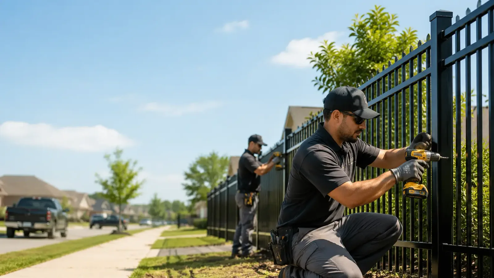 Metal Fence Installation in Cibolo, TX